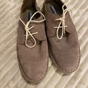 Michael Shannon Men's Tan Suede Chukka Boots